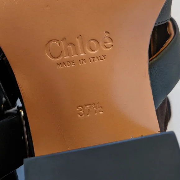 Chloe Rylee Black Suede And Leather Boots | 37.5 - Picture 11 of 16